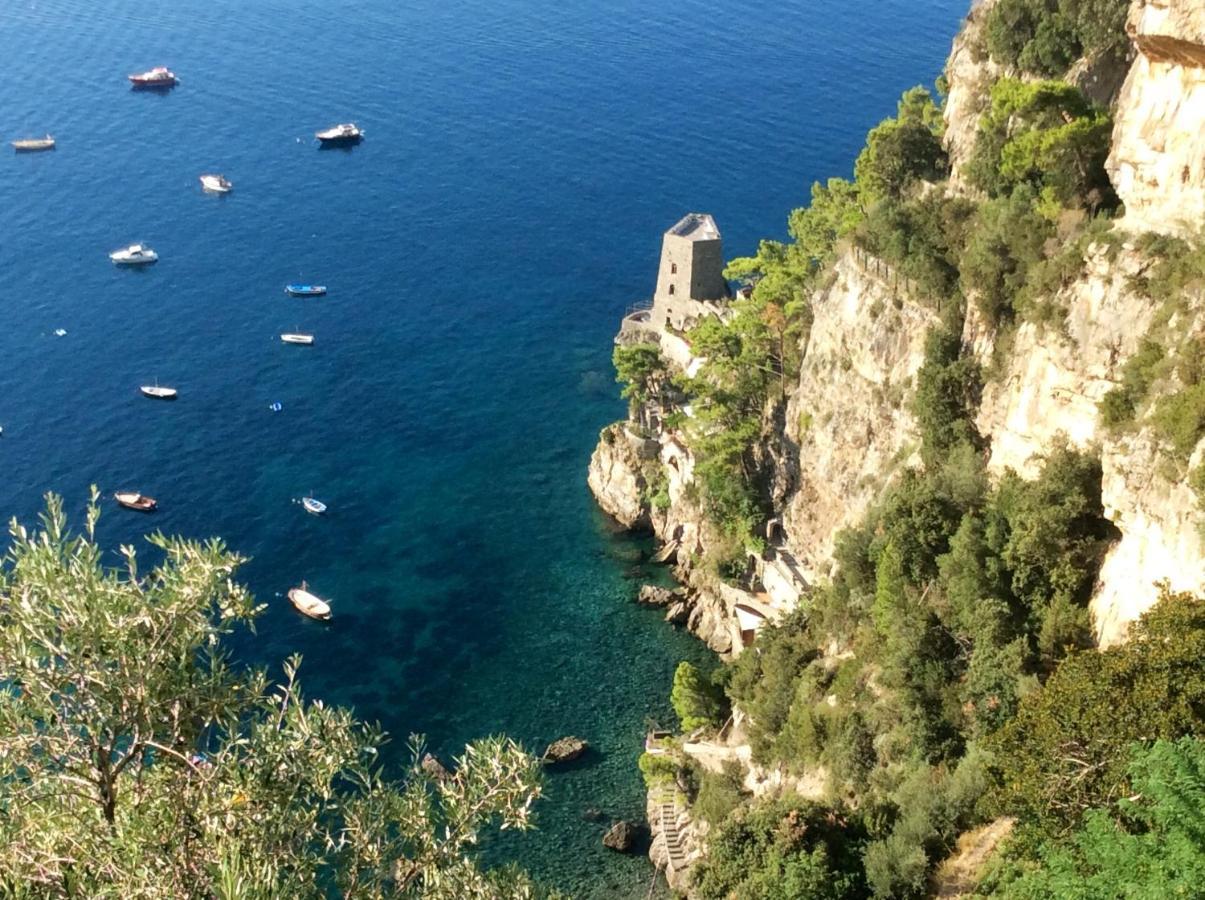 Villa Briganti Seaview Terrace Positano Exterior foto