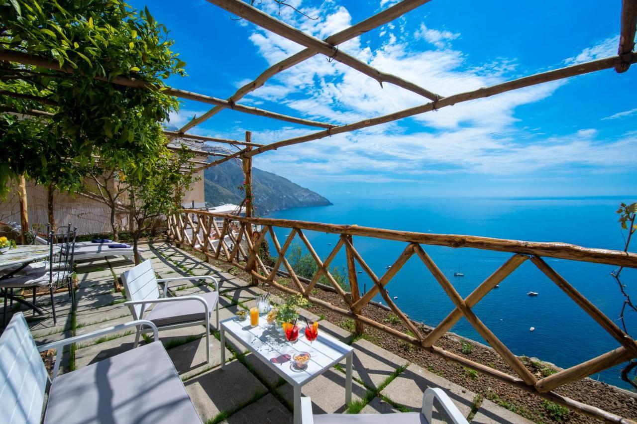 Villa Briganti Seaview Terrace Positano Exterior foto