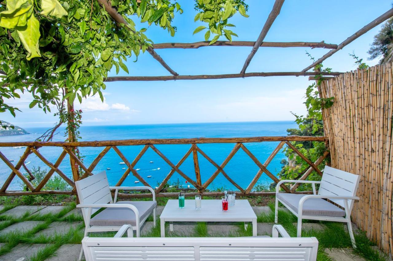 Villa Briganti Seaview Terrace Positano Exterior foto